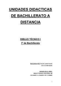 UNIDADES DIDACTICAS DE BACHILLERATO A DISTANCIA