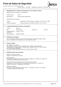 Cobre(II) nitrato trihidratado puris