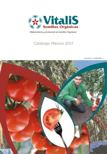 Catalogo - Vitalis semillas orgánicas