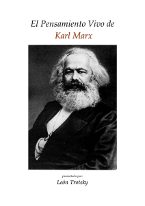 El Pensamiento Vivo de Karl Marx