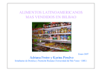 A2. ....... Alimentos latinoamericanos más vendidos en Bilbao