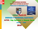 energia y potencial electrico