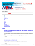 Innovación en inversión en genómica Mexican Business Web 23