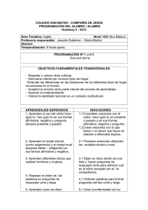 COLEGIO SAN MATEO - COMPAÑÍA DE JESÚS