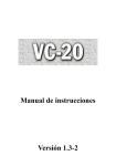 2. Instalación de VC-20
