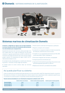 Sistemas marinos de climatización Dometic