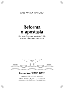 Reforma o apostasía - fundación GRATIS DATE