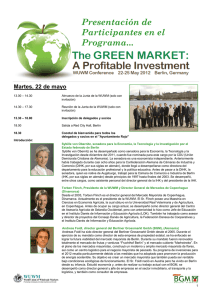 Berlin Conference Speakers - Spanish