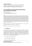 La concordancia en las primeras gramáticas del español para