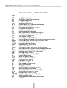 símbolos químicos y unidades científicas