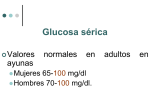 Glucosa sérica