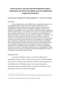 1 raices de éxito: una exploración interdisciplinaria y comparativa
