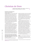 Christian de Duve