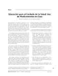Educación para el Cuidado de la Salud: Uso de