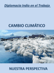 cambio climático - Embassy of India, Madrid