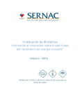 Irradiación de Alimentos – SERNAC