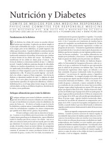 Nutricion y Diabetes -- Diet and Diabetes Spanish version.indd