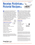 Recetas pictóricas / Pictorial recipes
