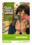 Guía roja y verde de alimentos transgénicos 4ª edición