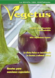 Descarga en PDF la revista Vegetus nº 20