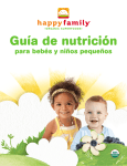 Guía de nutrición - Happy Family Brands