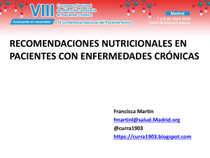 Presentación de Francisca Martín Llorente