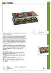 Ficha PDF Raclette RG 2279 CB