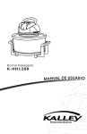 Manual Horno K-HH1200