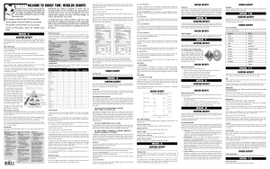 Welcome to Family Time: Webelos scouts