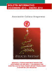 Boletín Diciembre 2013 - Asociación Celiaca Aragonesa