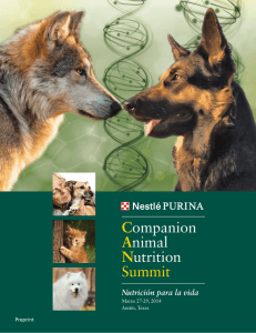 Companion Animal Nutrition Summit