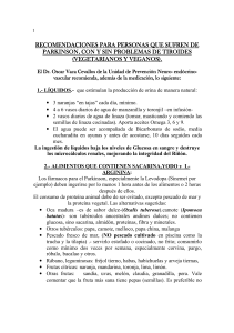 (vegetarianos y veganos). - Dr. Oscar Vaca Cevallos Neurologia y