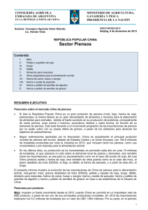 Aceite de Soja - Datos de importaci&oacute;n y mercado 2009-2010