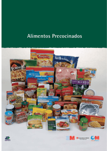 Alimentos Precocinados - FEN. Fundación Española de la Nutrición