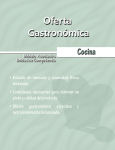 Oferta Gastronómica