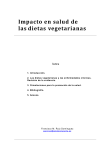 Informe profesional - Unión Vegetariana Española