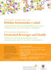 Bebidas fermentadas y salud Fermented Beverages and Health