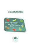 Guia didactica Plan Consumo Frutas