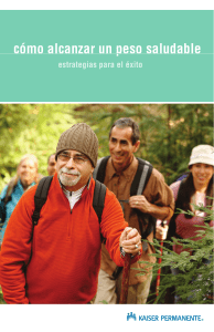 c&oacute;mo alcanzar un peso saludable