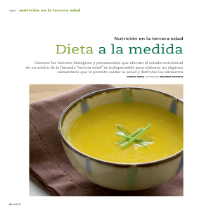 Dieta a la medida