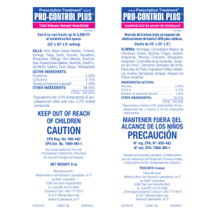 PRECAUCI&Oacute;N CAUTION