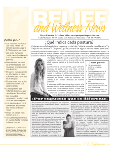 ¿Qué indica cada postura? - Pura Vida Centro de Quiropráctica