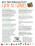 Que es Farms to Families? De donde viene la comida? Por que