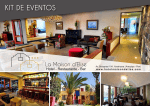 kit de eventos - Hotel La Maison d`Elise | Arequipa