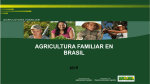 Agricultura familiar en Brasil.Secretaría de