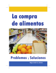 La compra de alimentos Problemas y soluciones