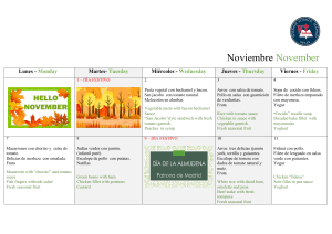 Noviembre November