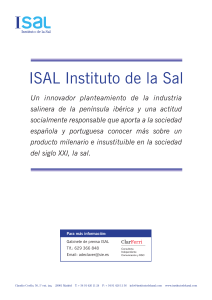 Dossier de Prensa de ISAL