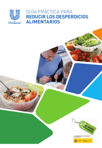 guía práctica para reducir los desperdicios alimentarios
