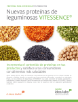 Nuevas proteínas de leguminosas VITESSENCE®